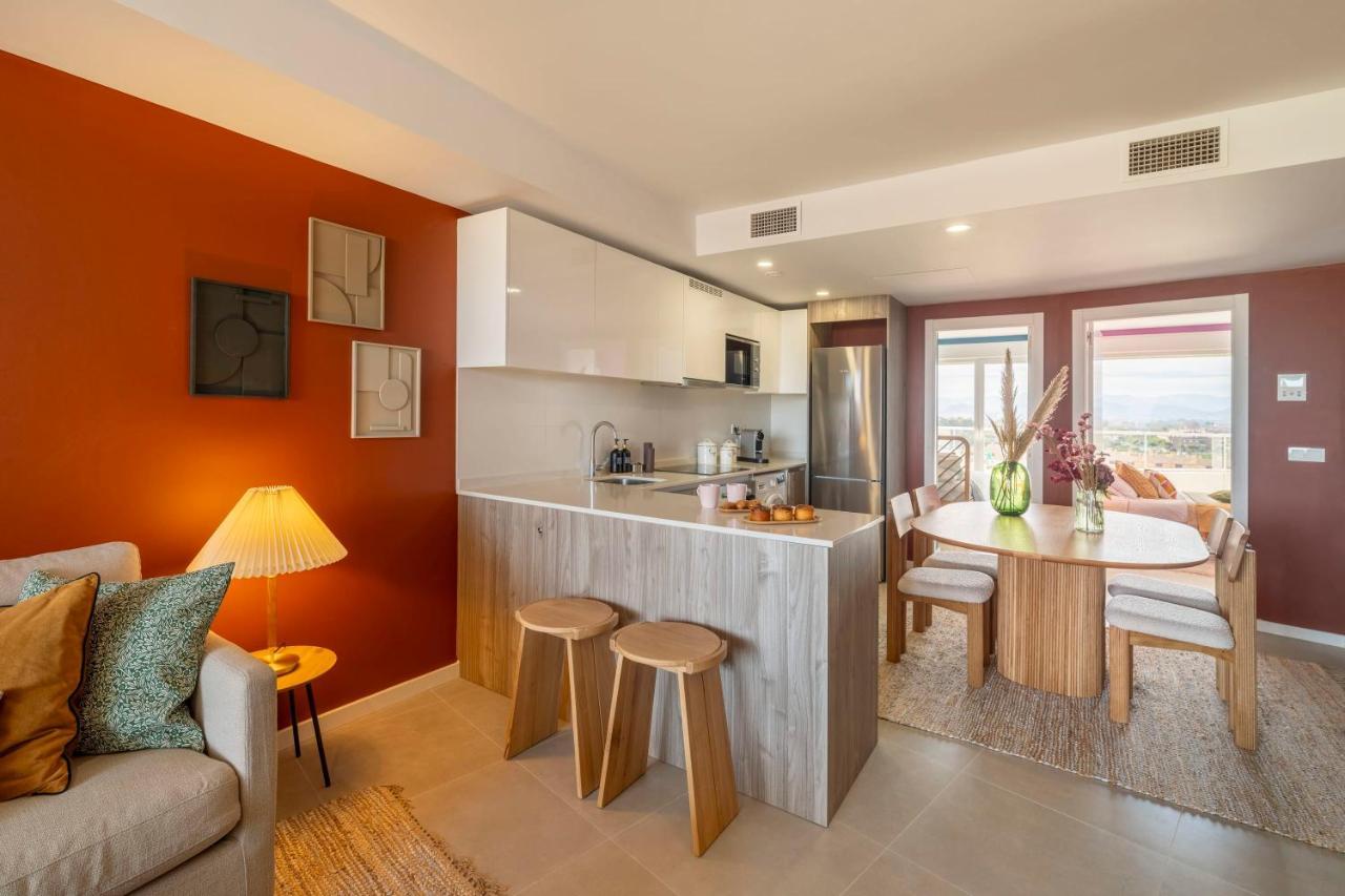 Canet d'En Berenguer Gran Canet 2Br! Walk To Beach, Sea View, Sauna & Gym מראה חיצוני תמונה