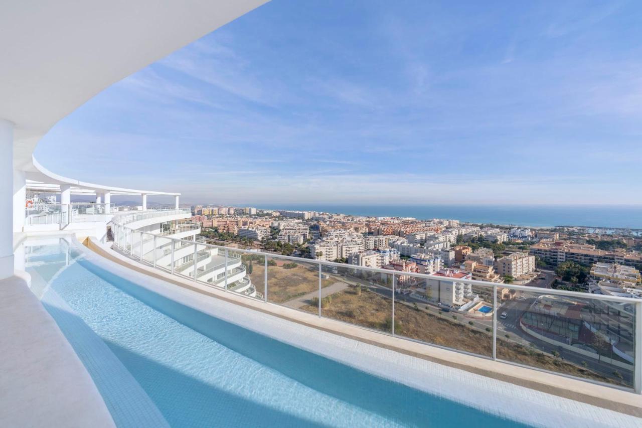 Canet d'En Berenguer Gran Canet 2Br! Walk To Beach, Sea View, Sauna & Gym מראה חיצוני תמונה