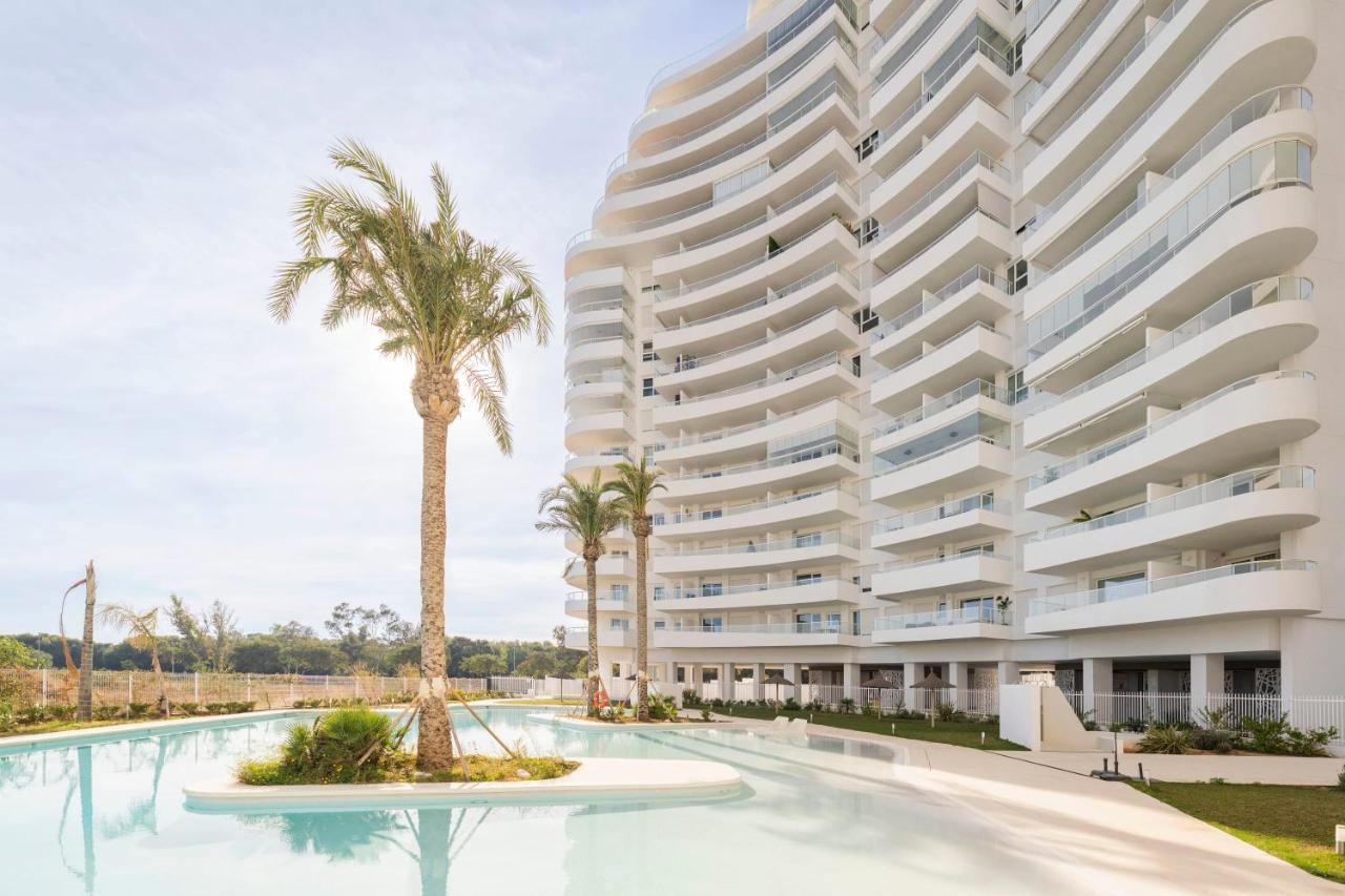 Canet d'En Berenguer Gran Canet 2Br! Walk To Beach, Sea View, Sauna & Gym מראה חיצוני תמונה