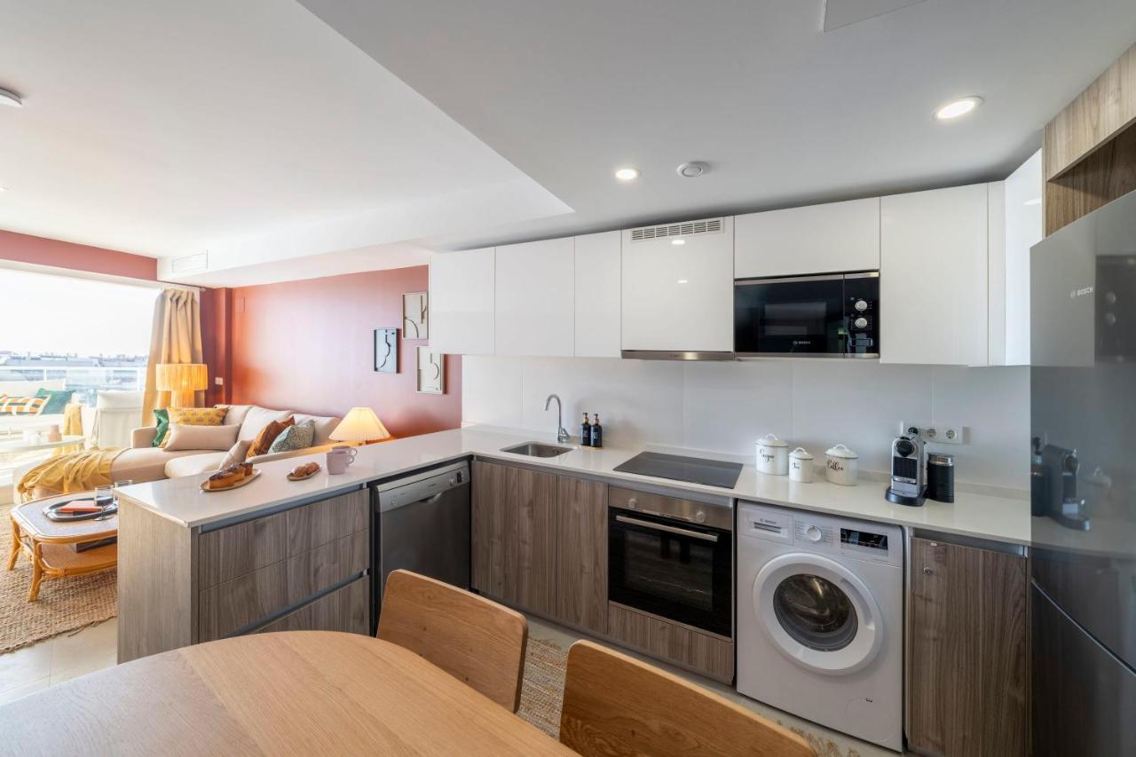 Canet d'En Berenguer Gran Canet 2Br! Walk To Beach, Sea View, Sauna & Gym מראה חיצוני תמונה
