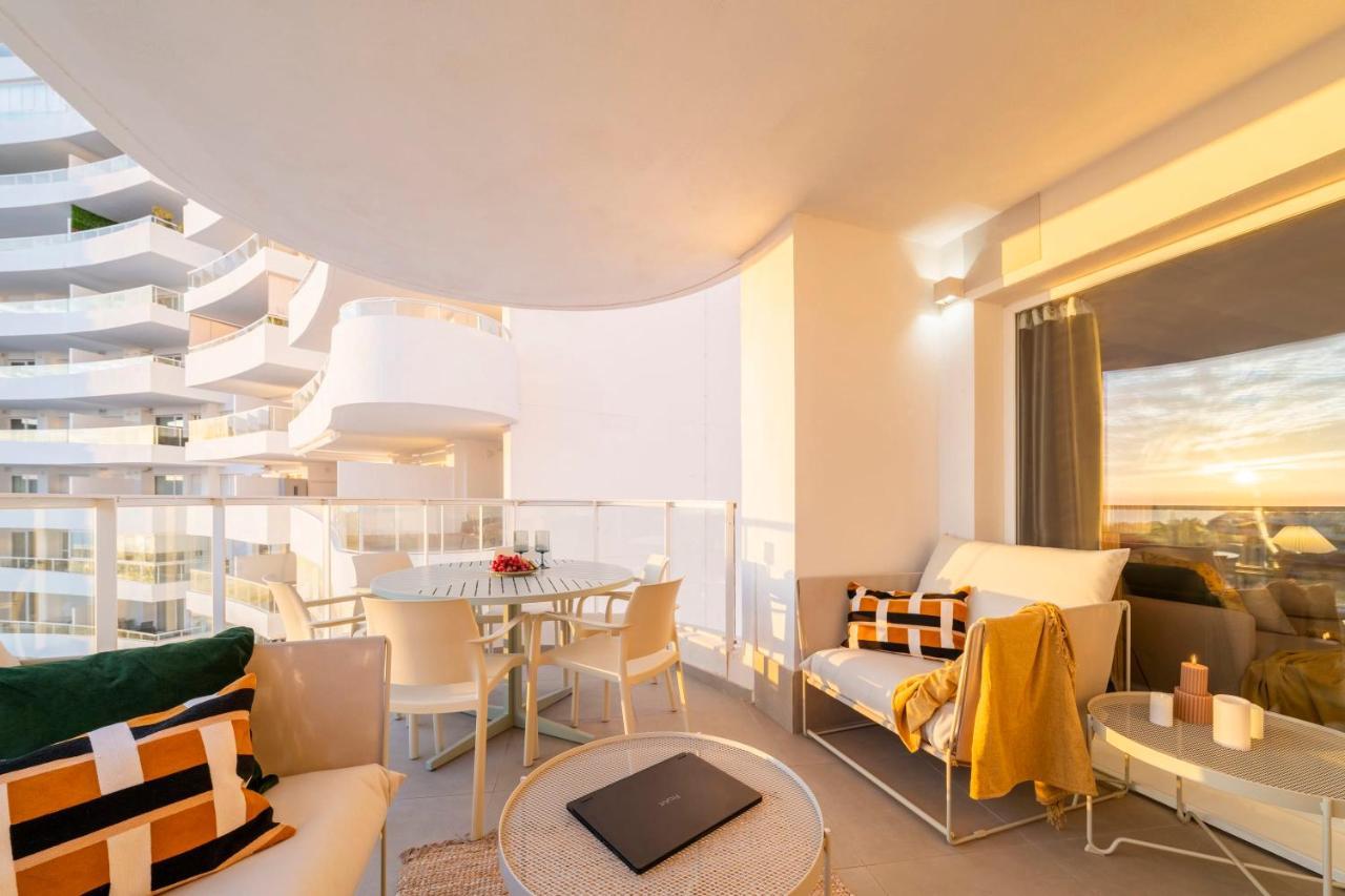 Canet d'En Berenguer Gran Canet 2Br! Walk To Beach, Sea View, Sauna & Gym מראה חיצוני תמונה